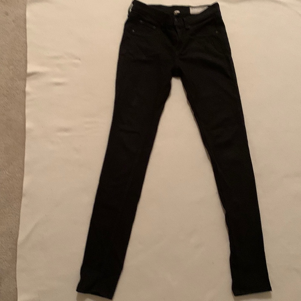 “I Just Need A Leg Up” Rag Bone black legging jeans